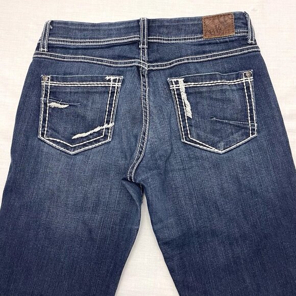 BKE Denim Harper Women’s Boot Cut Blue Jeans Size‎ 27R - Picture 6 of 8